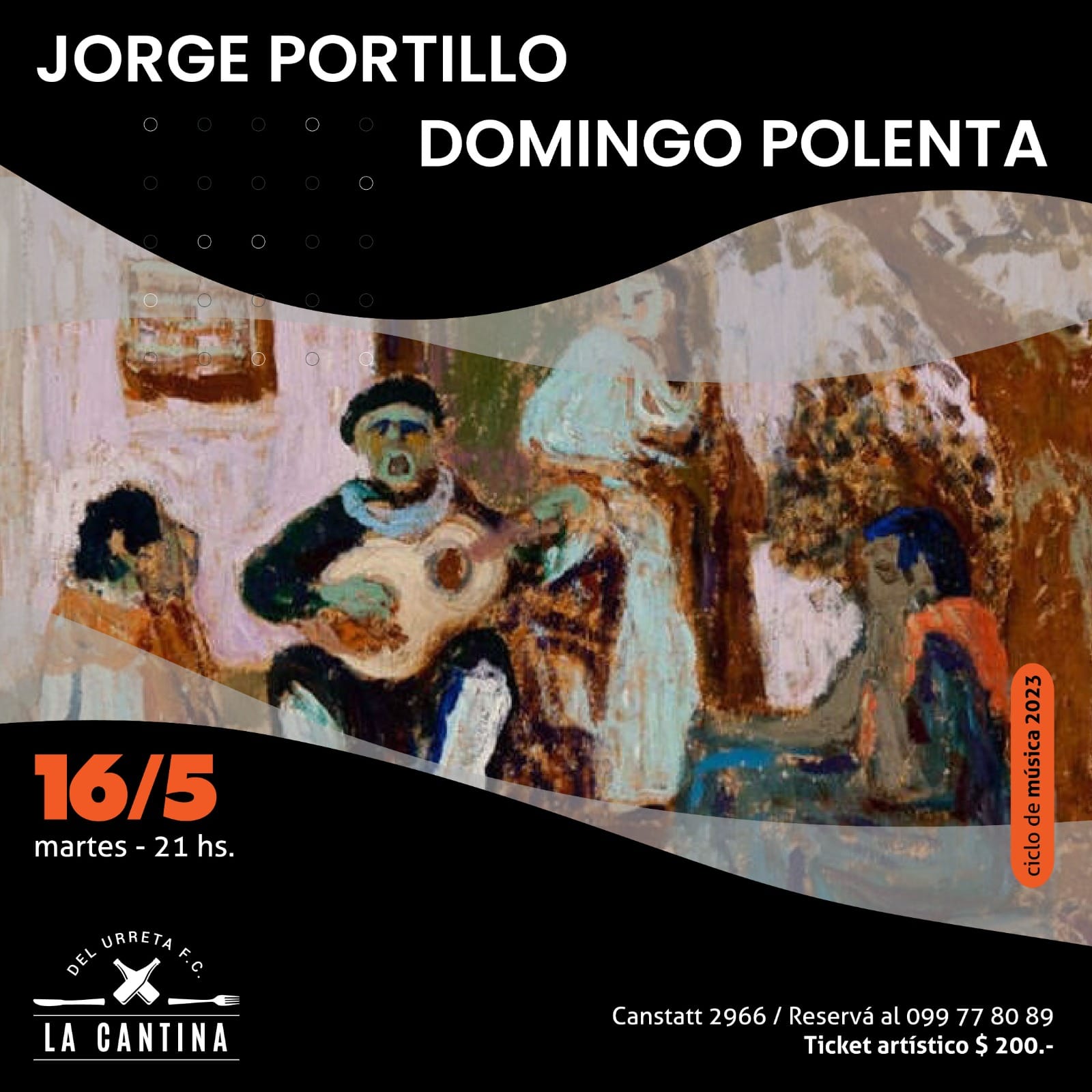 Cantina del Urreta con Domingo Polenta